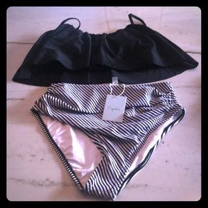 Cupshe size small bikini top and bottom